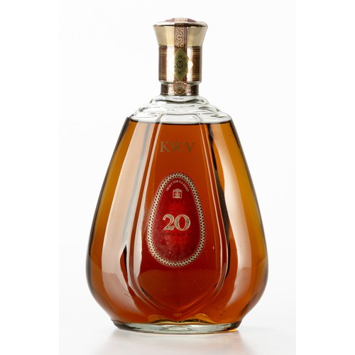 2 - KWV 20 Year Old Brandy1 x bottle - 750ml