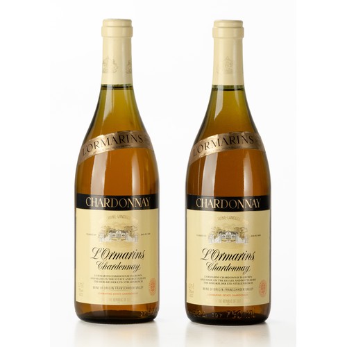27 - 1992 L'Ormarins Chardonnay2 x bottles - 750ml