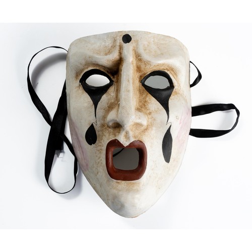 202 - A VENETIAN PIERROT MASK