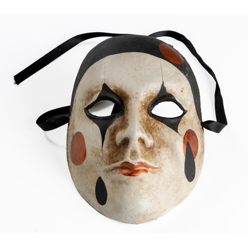 201 - A VENETIAN PIERROT MASK