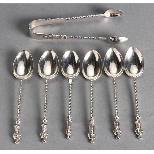 617 - FIVE VICTORIAN SILVER TEASPOONS, HASELER BROTHERS, BIRMINGHAM, 1897 and 1898