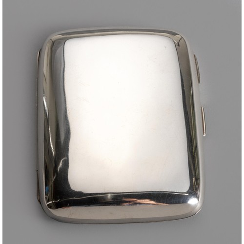 625 - AN EDWARD VII SILVER CIGARETTE CASE, JOSEPH GLOSTER LTD, BIRMINGHAM, 1903