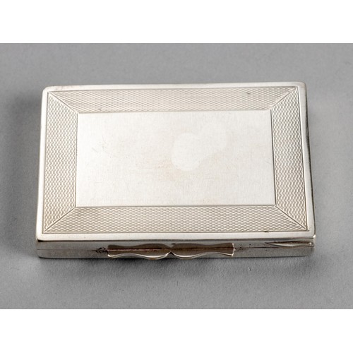 108 - A SILVER MINAUDIERE, IMPRESSED .800