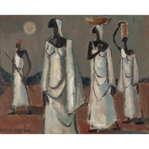 289 - Maurice van Essche (South African 1906 - 1977)CONGOLESE WOMEN IN WHITE