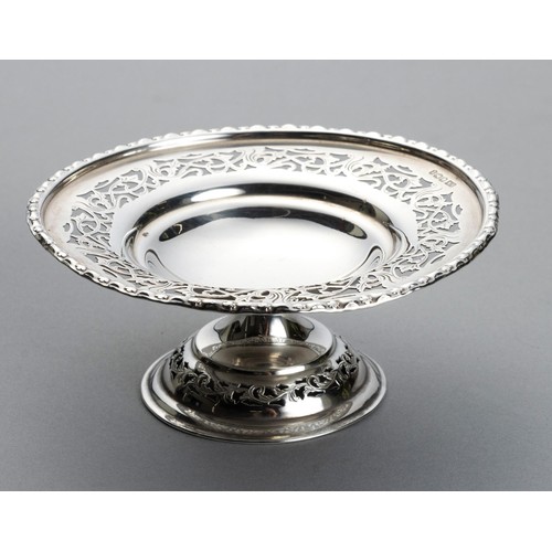 659 - A GEORGE V SILVER SWEET DISH, VINER'S LTD, SHEFFIELD, 1936