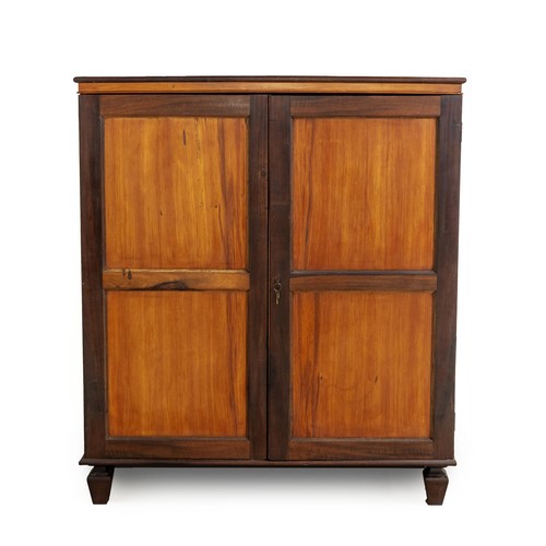 834 - A CAPE YELLOWWOOD AND STINKWOOD CUPBOARD