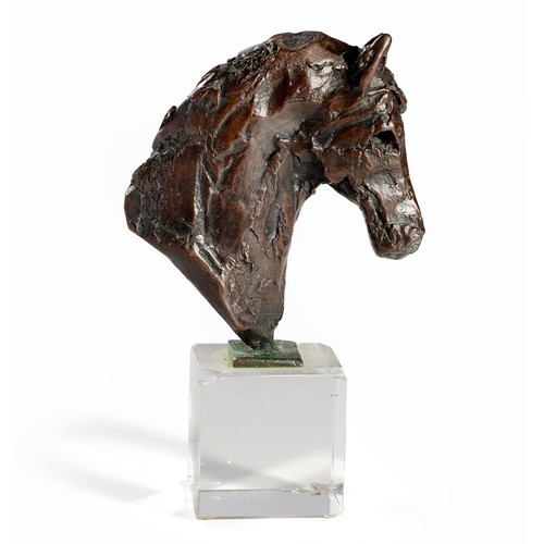 326 - Vincent da Silva (South African 1989 - )HORSE HEAD MAQUETTE