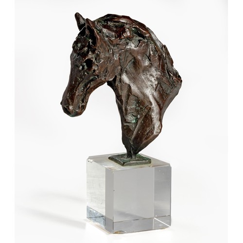 326 - Vincent da Silva (South African 1989 - )HORSE HEAD MAQUETTE