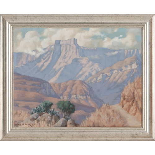 566 - Willem Hermanus Coetzer (South African 1900 - 1983) DRAKENSBURG MOUNTAIN