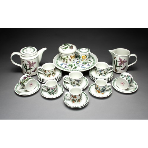 874 - A PORTMEIRION 'BOTANIC GARDEN' TEA SERVICE