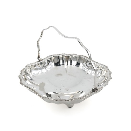 949 - AN ELECTROPLATE FRUIT BOWL