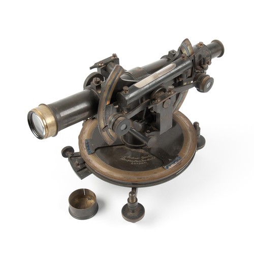 196 - A THEODOLITE, COOKE, TROUGHTON & SIMMS LONDON, 1890