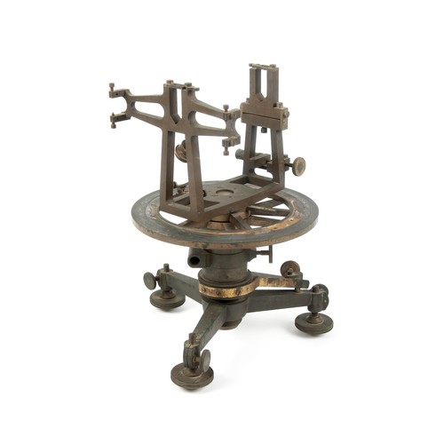 198 - A THEODOLITE STAND ONLY