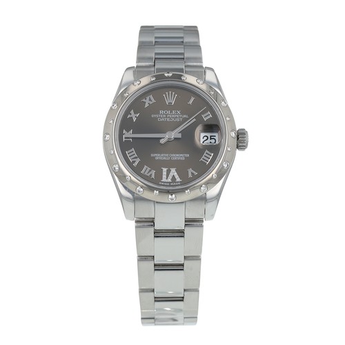 287 - A LADIES ROLEX OYSTER PERPETUAL WRISTWATCH