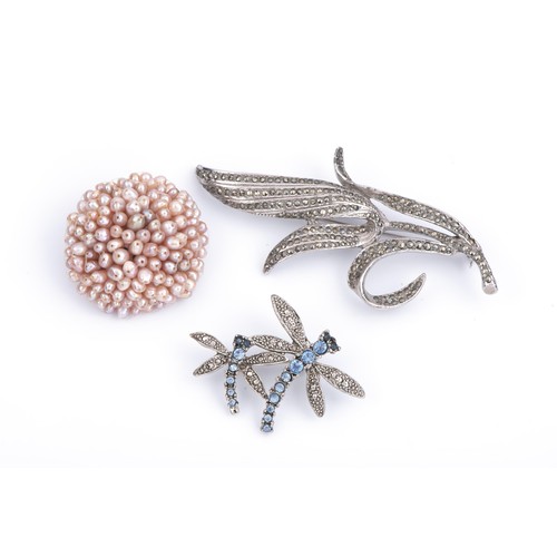 700 - THREE BROOCHES