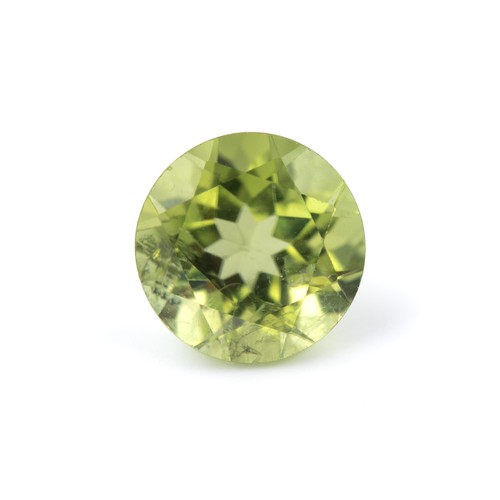 808 - AN UNSET PERIDOT 2,04 CARATS