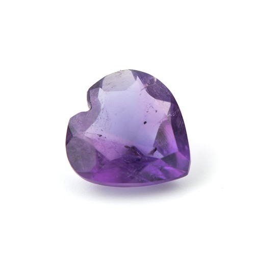 804 - AN UNSET AMETHYST  1.54CT