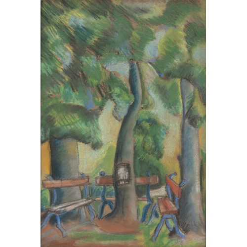 437 - Cecily Sash (South African 1924 - 2019) PARK BENCHES