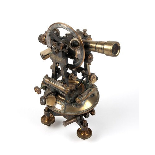 194 - A THEODOLITE, TROUGHTON & SIMMS, LONDON