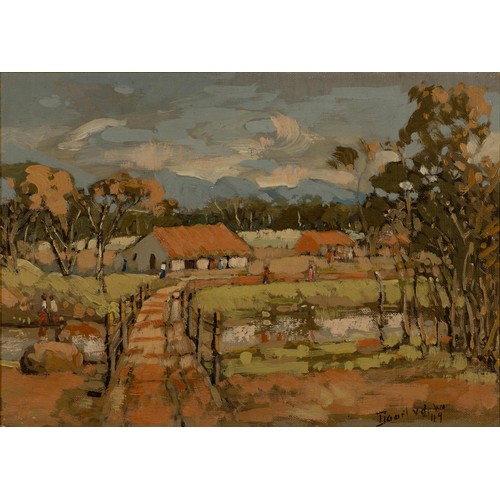 420 - Tjaart van der Walt (South African 20th Century) LANDSCAPE