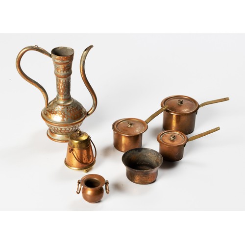 71 - A COLLECTION OF COPPER ITEMS