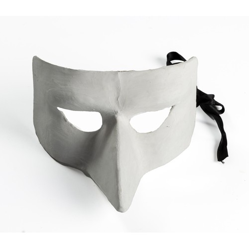 90 - A VENETIAN BAUTA MASK