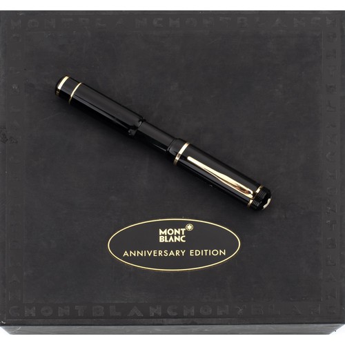 83 - A MONTBLANC FOUNTAIN PEN, 100 YEAR ANNIVERSARY BOX SET