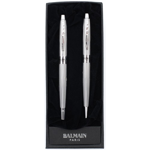 85 - A BALMAIN PEN AND PENCIL SET, PARIS