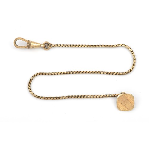 1359 - A GOLD FOB CHAIN