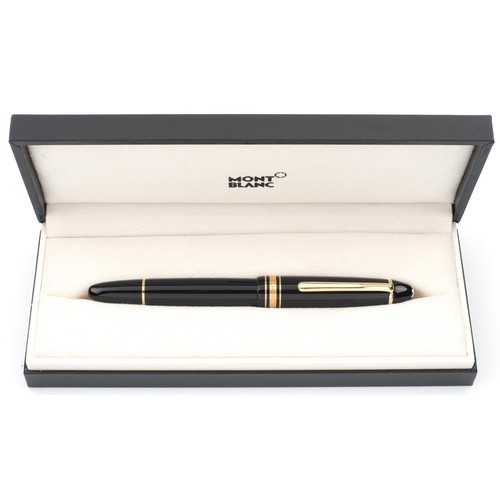 77 - A MONTBLANC FOUNTAIN PEN