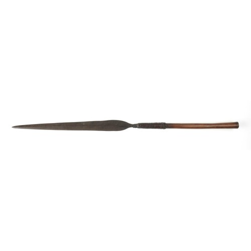 378 - A ZULU STABBING SPEAR, KWAZULU-NATAL