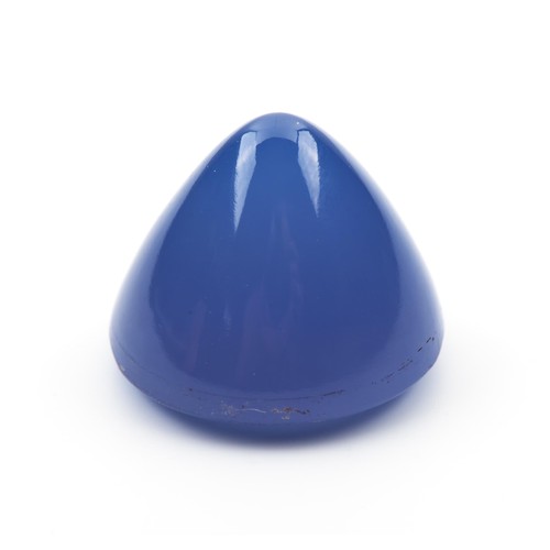 1435 - A CONE-SHAPED NATURAL GEMSTONE, 47 CARATS