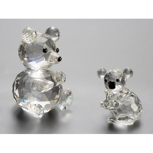 777 - A SWAROVSKI KOALA AND A TEDDY BEAR