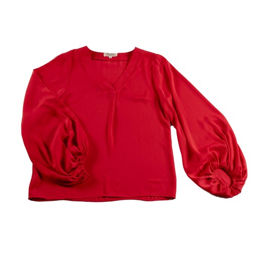 674 - A RED BON BON BLOUSE