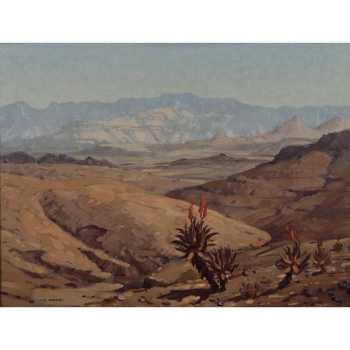 382 - Nils Andersen (South African 1897 - 1972) LANDSCAPE WITH ALOES