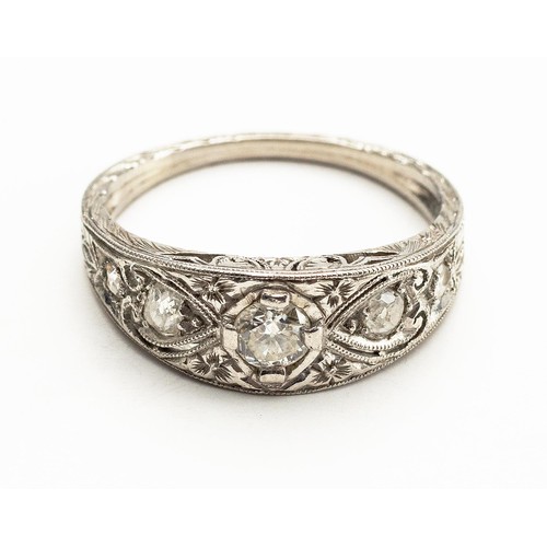 993 - A DIAMOND DRESS RING