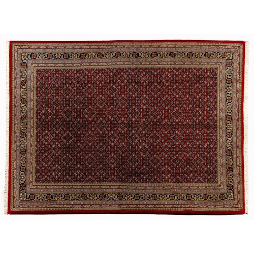 105 - A BIDJAR RUG 353 by 247cm