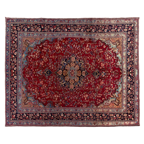 120 - A SABZEVAR RUG 333 by 242cm