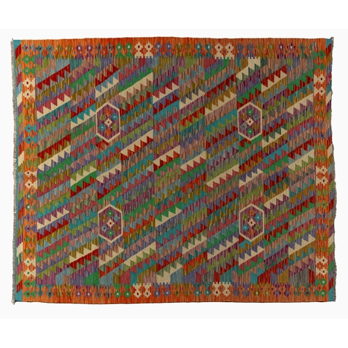 182 - A CHOBI KILIM&nbsp;229 by 177cm