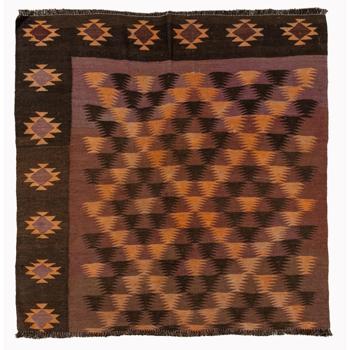 190 - A KURDISH KILIM&nbsp;150 by 143cm