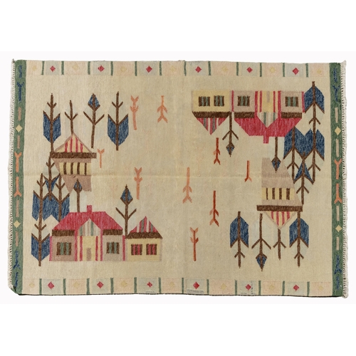 198 - A KURDISH KILIM&nbsp;170 by 123cm