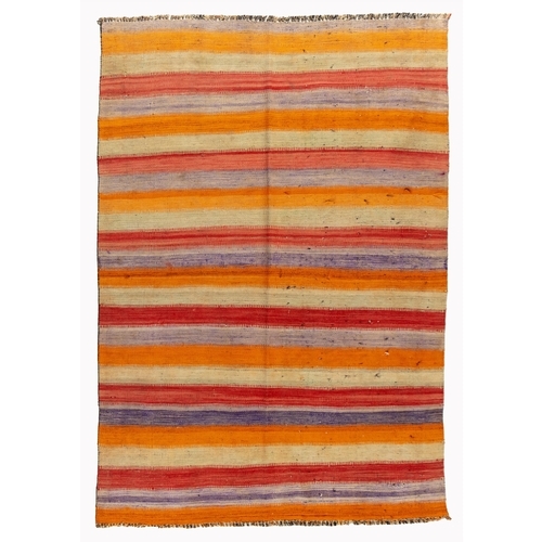 185 - A KURDISH KILIM&nbsp;252 by 145cm