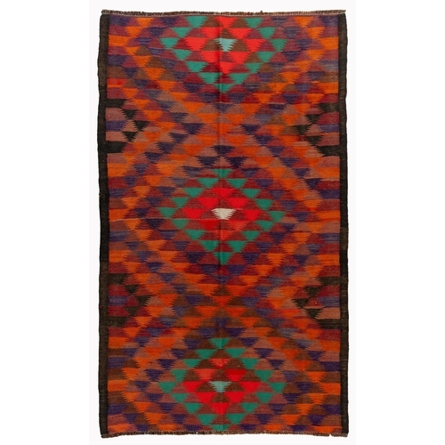 197 - A TRIBAL KILIM&nbsp;219 by 119cm