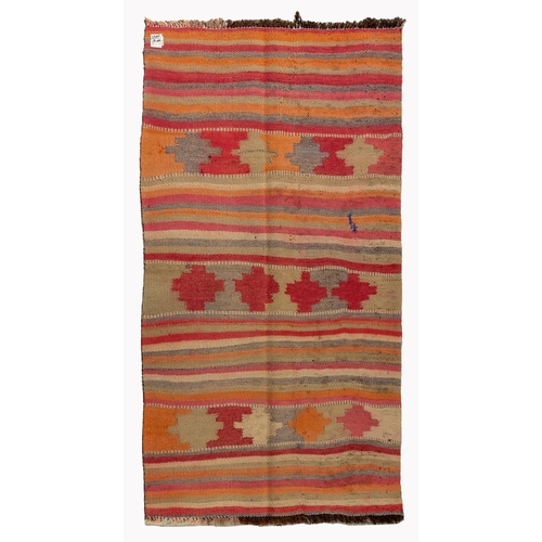 204 - A KURDISH KILIM&nbsp;180 by 96cm