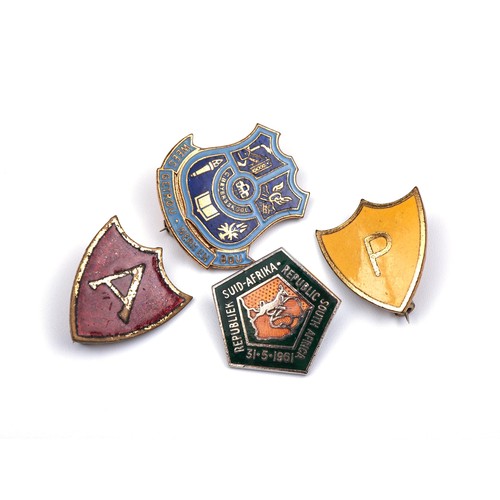 691 - FOUR SCHOOL BADGES