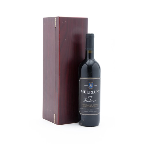 1504 - A CASED MEERLUST 2014 PRESENTATION SET, 1 x 750ml bottle