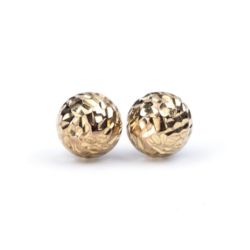 1313 - A PAIR OF STUD EARRINGS