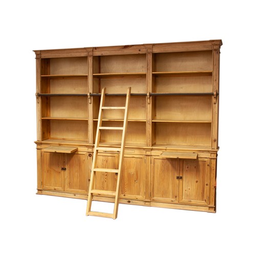 341 - A LARGE BOOKCASE