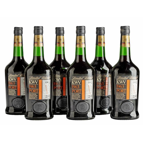 1484 - 1963 KWV Limited Release x 6 bottles750ml