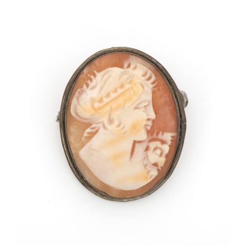 1235 - A CAMEO BROOCH